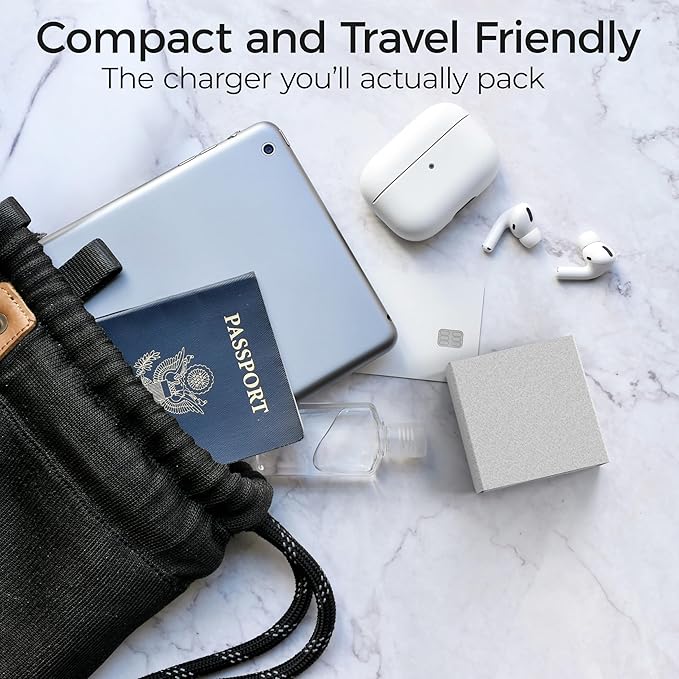 3 in 1 Magnetic Wireless Charger (White)