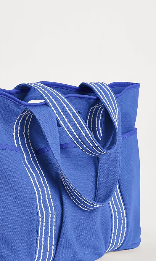 ODODOS 29L Oversized Canvas Tote Bag Large Capacity Open Top Shoulder Bags for Gym Workout Shopping Beach Travel