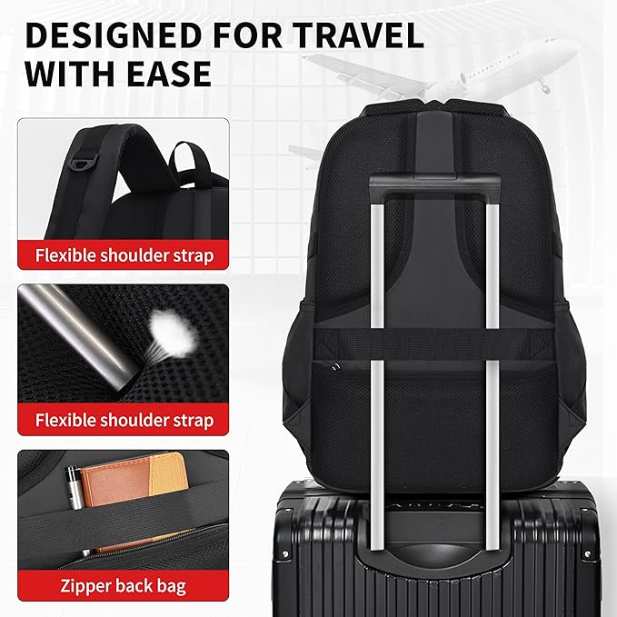 teenage student backpack,encrypted material， multiple compartments and large capacity backpack with anti-theft pockets，Water repellent backpacks suitable for middle and high school Men & Women