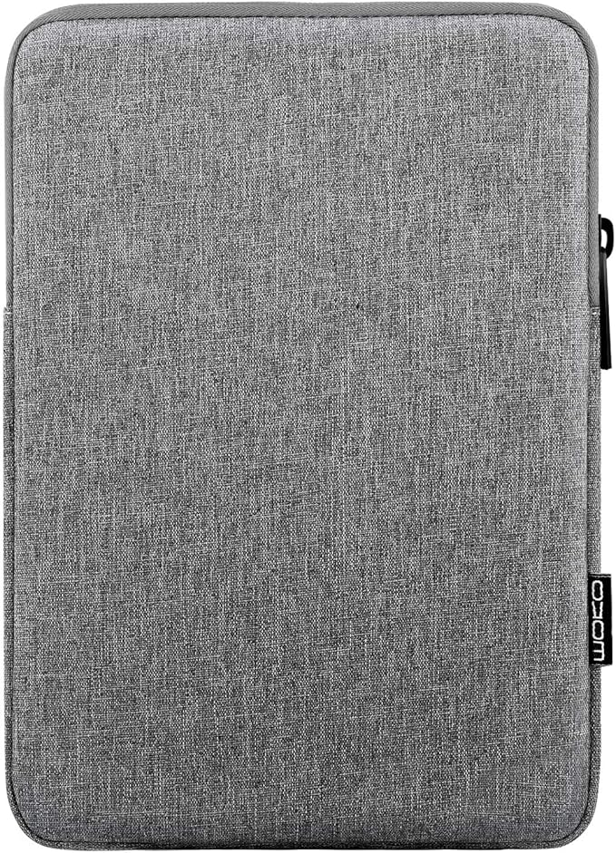 MoKo 9-11 Inch Tablet Sleeve Bag Carrying Case Fits New 11inch iPad Air M3, iPad A16 2025, iPad Pro 11 M4, Air 5/4/3, iPad 10/9/8th Gen, Tab S8/S9 11", Light Gray