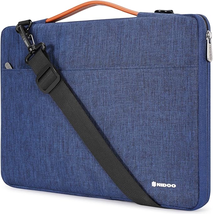 NIDOO 17.3 Inch Laptop Sleeve Bag Notebook Carrying Handbag Computer Case Compatible with 17.3" HP Gaming Pavilion 17 / Lenovo Legion 5 Gen 6 Y540 / Acer Chromebook 317 / Dell Inspiron 17 / G7 17