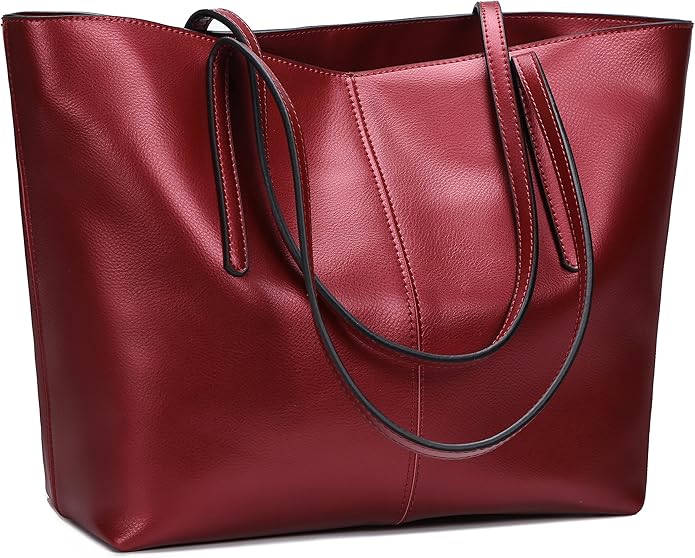 Covelin Women's Handbag Genuine Leather Tote Shoulder Bags Soft Hot