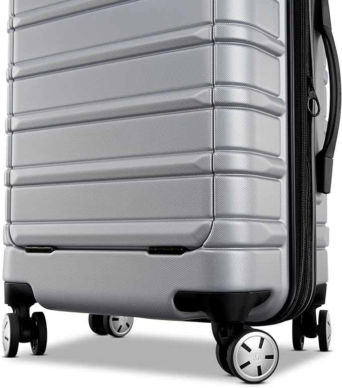 Samsonite Omni 2 Pro Hardside Expandable Luggage with Spinner Wheels, Pro Carry-on, MIDNIGHT BLACK