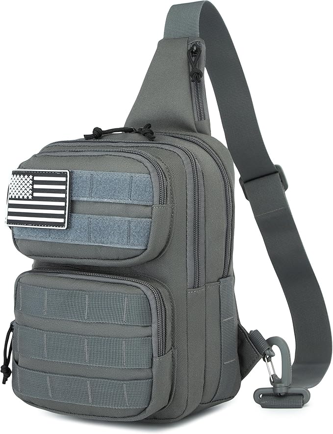 Wotony Tactical Crossbody Bag for Men - Durable Sling Bag with Cross Body Design EDC Shoulder bag