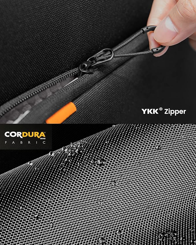 tomtoc 360 Protective Laptop Sleeve Designed for 16-inch New MacBook Pro M4/M3/M2/M1 Pro/Max 2024-2019, Water-Resistant Well-Organized Accessory Sleeve Case with Handle