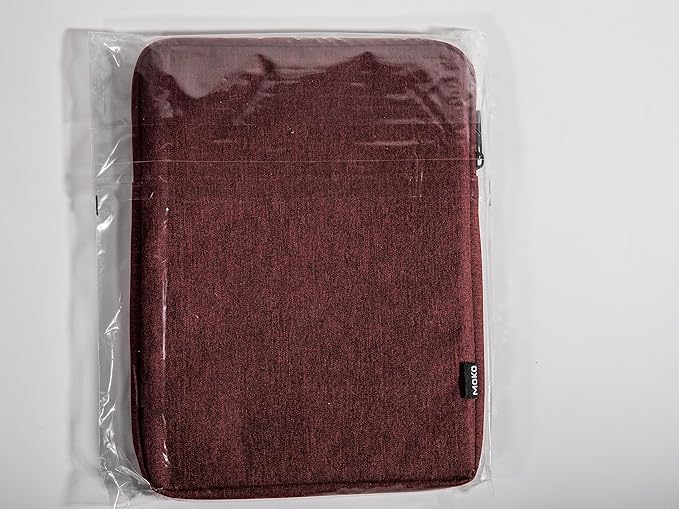 MoKo 9-11 Inch Tablet Sleeve Bag Carrying Case Fits New 11inch iPad Air M3, iPad A16 2025, iPad Pro 11 M4, Air 5/4/3, iPad 10/9/8th Gen, Tab S8/S9 11", Wine Red