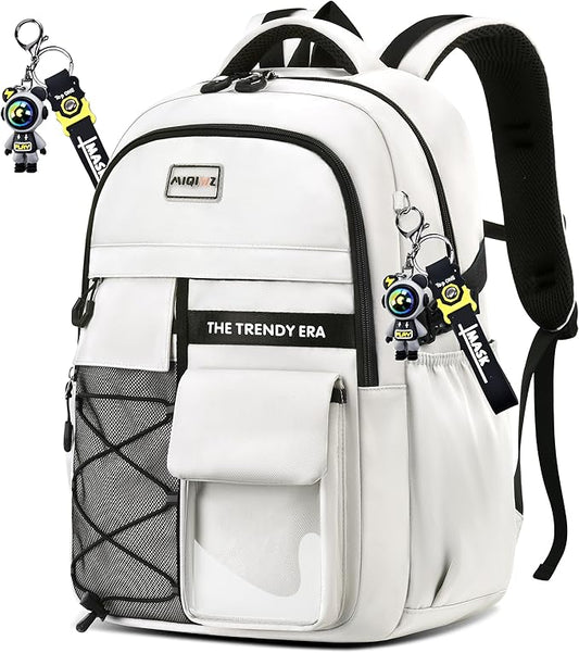 teenage student backpack,encrypted material， multiple compartments and large capacity backpack with anti-theft pockets，Water repellent backpacks suitable for middle and high school Men & Women