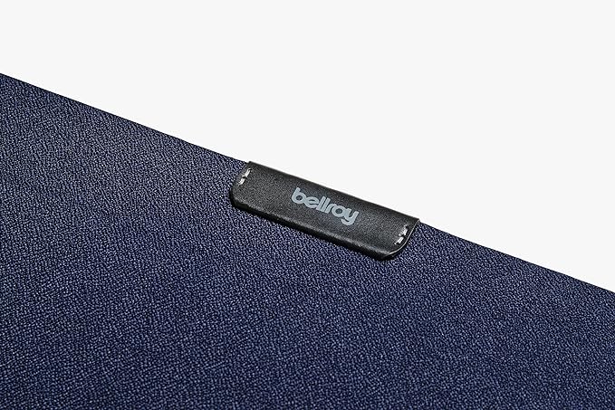 Bellroy Laptop Sleeve (Fits 14 Inch Laptop or MacBook, Slim Protective Case with Magnetic Closure) - Navy