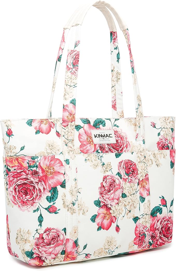 Kinmac Women's Laptop Tote Bag Top Handle Handbag Work Bag for Laptop Computer Up to 15.6 inch