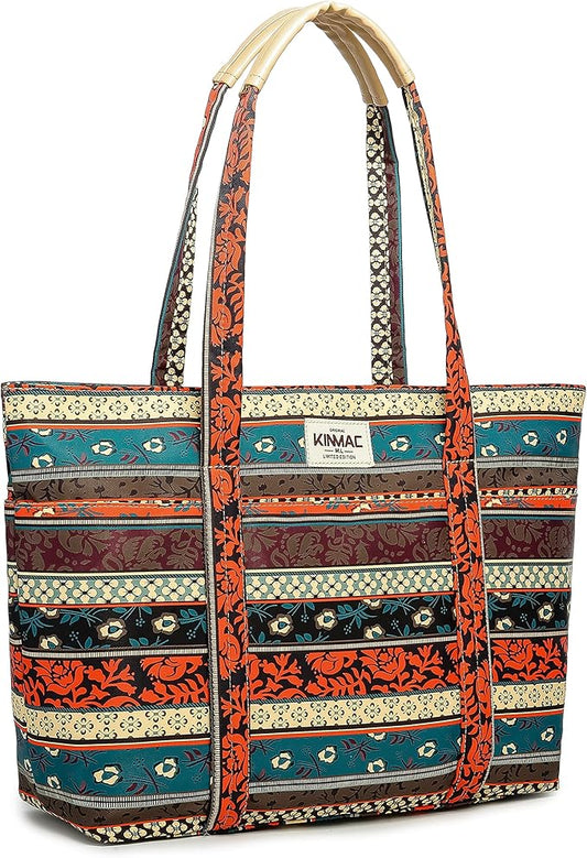Kinmac Women's Laptop Tote Bag Top Handle Handbag Work Bag for Laptop Computer Up to 15.6 inch