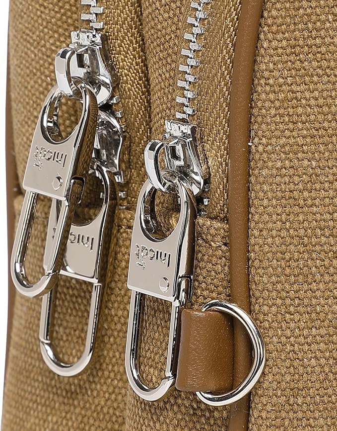 Haytijoe Crossbody Bags for Women Leather Sling Bag Anti-theft Cross Body Bag Travel Sling Purse Chest Bags Fanny Packs