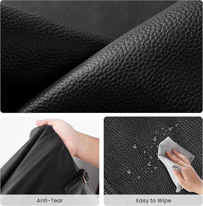 befen Genuine Leather Tote Bag for Women Large Work Tote Purse with Zipper Leather Shoulder Handbags with Adjustable Strap