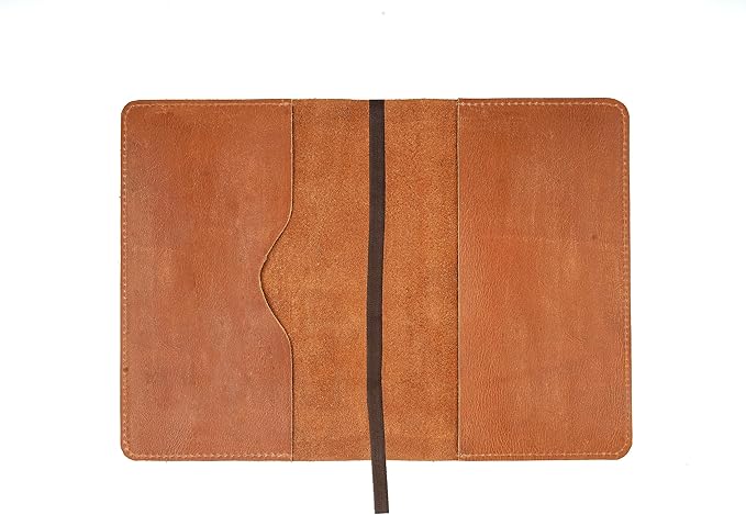A5 Tan Leather Journal Cover 5.75x8.25 inches Refillable Journal Cover for Large Moleskine, Leather Handmade Notebook Cover A5 Diary Cover | Large Leather Journal Cover for Professionals