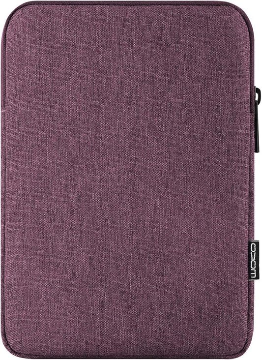 MoKo 9-11 Inch Tablet Sleeve Bag Carrying Case Fits New 11inch iPad Air M3, iPad A16 2025, iPad Pro 11 M4, Air 5/4/3, iPad 10/9/8th Gen, Tab S8/S9 11", Purple