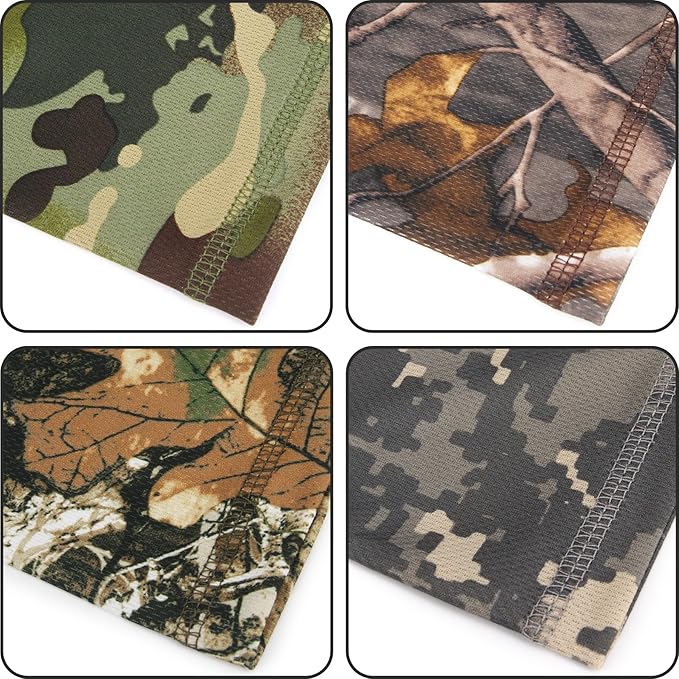 Neck Gaiter Face Mask, Sun Cooling Dust Camouflage Face Shield, Reusable Washable Bandana