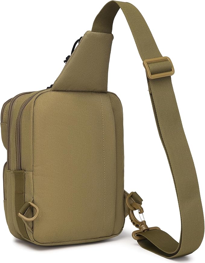 Wotony Tactical Crossbody Bag for Men - Durable Sling Bag with Cross Body Design EDC Shoulder bag