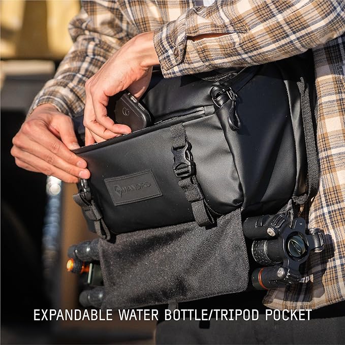 WANDRD ROGUE V1 9L Sling: Compact Camera Sling and Crossbody Bag with Fast Access, 3-Way Carry– Lightweight Everyday Bag Great for Travel, Photography, and Daily Use (Uyuni Purple)