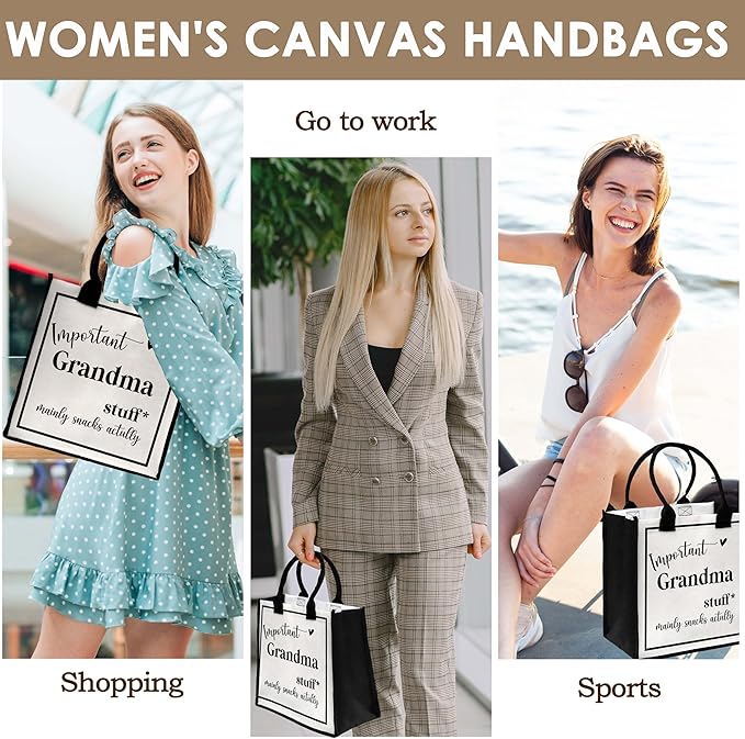 ONDTOM Travel Gifts Bag, Scotland Lover Gifts, Simple Modern Beach Bag, Birthday Christmas Retirement Gifts for Women