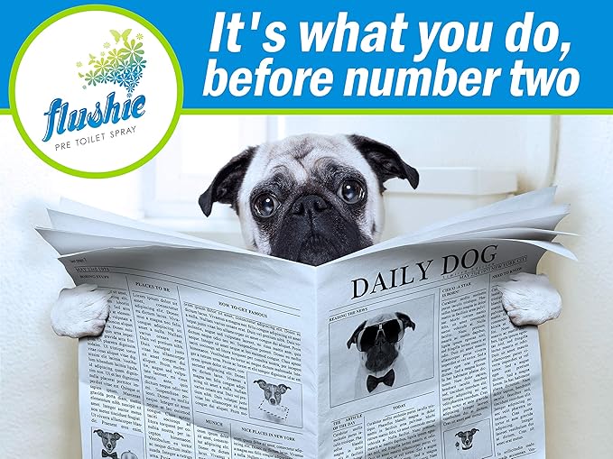 Flushie Pre-Toilet Spray for Poop Travel Size Toiletries Bathroom Spray for Poop Spray for Toilet Deodorizer Traveling Essentials Poop deodorizer Poop Odor eliminator… (Citrus, 1oz 4pack)