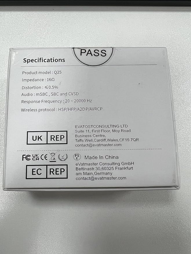 KT1 Bluetooth Headphones Wireless Earbuds 120hrs Playtime Wireless Charging Case Digital Display, Ear Buds with Earhook,IPX7 Waterproof, Deep Bass 2.0,Over-Ear Earphones for Sport Running