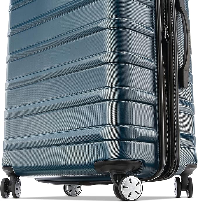 Samsonite Omni 2 Hardside Expandable Luggage with Spinner Wheels, 2-Piece Set (19/28), Nova Teal